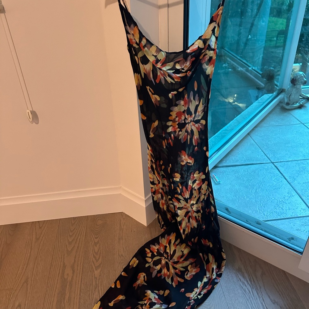 Rat & Boa Floral Black Maxi Dress - Picture 3 of 10